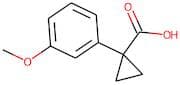 1-(3-Methoxyphenyl)cyclopropane-1-carboxylic acid