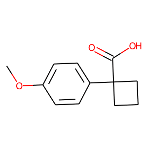1-(4-Methoxyphenyl)cyclobutane-1-carboxylic acid