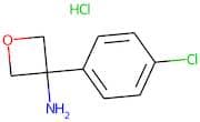 3-Amino-3-(4-chlorophenyl)oxetane hydrochloride