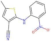 5-Methyl-2-[(2-nitrophenyl)amino]thiophene-3-carbonitrile