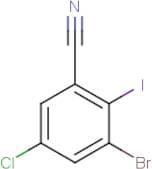 3-Bromo-5-chloro-2-iodobenzonitrile