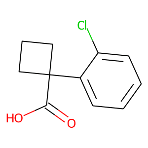 1-(2-Chlorophenyl)cyclobutane-1-carboxylic acid
