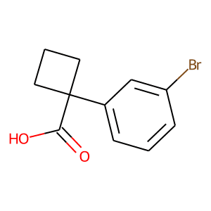 1-(3-Bromophenyl)cyclobutane-1-carboxylic acid