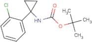 1-(2-Chlorophenyl)cyclopropan-1-amine, N-BOC protected