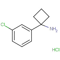 1-(3-Chlorophenyl)cyclobutan-1-amine hydrochloride