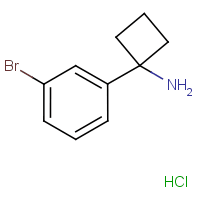 1-(3-Bromophenyl)cyclobutan-1-amine hydrochloride