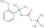 α,α-Dimethyl-2-methoxybenzylamine, N-BOC protected