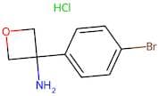 3-(4-Bromophenyl)oxetan-3-amine hydrochloride