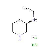 (3R)-3-(Ethylamino)piperidine dihydrochloride