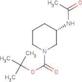(3S)-3-Acetamidopiperidine, N1-BOC protected