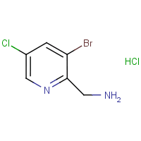 2-(Aminomethyl)-3-bromo-5-chloropyridine hydrochloride