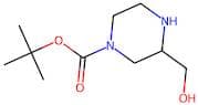 3-(Hydroxymethyl)piperazine, N1-BOC protected