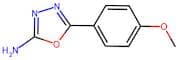 2-Amino-5-(4-methoxyphenyl)-1,3,4-oxadiazole
