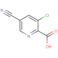 3-Chloro-5-cyanopyridine-2-carboxylic acid