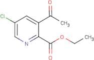 Ethyl 3-acetyl-5-chloropyridine-2-carboxylate