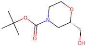 (2S)-2-(Hydroxymethyl)morpholine, N-BOC protected