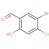 5-Bromo-4-chloro-2-hydroxybenzaldehyde