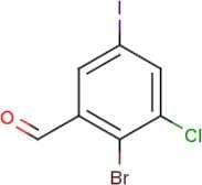 2-Bromo-3-chloro-5-iodobenzaldehyde