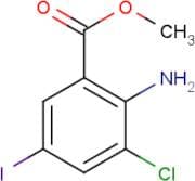 Methyl 2-amino-3-chloro-5-iodobenzoate