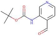 3-Aminoisonicotinaldehyde, 3-BOC protected