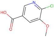 6-Chloro-5-methoxynicotinic acid