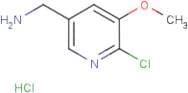 5-(Aminomethyl)-2-chloro-3-methoxypyridine hydrochloride