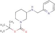(3S)-3-{[(Pyridin-2-yl)methyl]amino}piperidine, N1-BOC protected