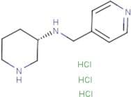 (3S)-3-{[(Pyridin-4-yl)methyl]amino}piperidine trihydrochloride