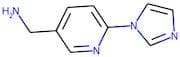 [6-(1H-Imidazol-1-yl)pyridin-3-yl]methylamine
