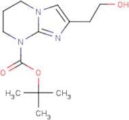 2-(2-Hydroxyethyl)-5,6,7,8-tetrahydroimidazo[1,2-a]pyrimidine, N8-BOC protected