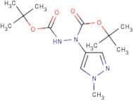 tert-Butyl N-(tert-butoxycarbonylamino)-N-(1-methylpyrazol-4-yl)carbamate