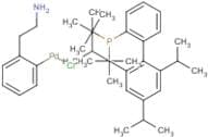 Chloro[2-(di-tert-butylphosphino)-2',4',6'-triisopropyl-1,1'-biphenyl][2-(2-aminoethyl)phenyl)]pal…