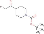 tert-Butyl 4-(bromoacetyl)piperidine-1-carboxylate