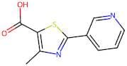 4-Methyl-2-(pyridin-3-yl)-1,3-thiazole-5-carboxylic acid