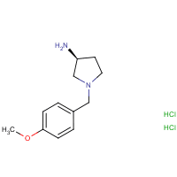 (3S)-3-Amino-1-(4-methoxybenzyl)pyrrolidine dihydrochloride