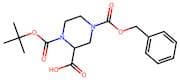 Piperazine-2-carboxylic acid, N1-BOC N4-CBZ protected