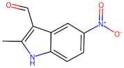 2-Methyl-5-nitro-1H-indole-3-carboxaldehyde
