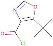 5-(tert-Butyl)-1,3-oxazole-4-carbonyl chloride