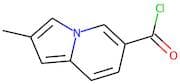 2-Methylindolizine-6-carbonyl chloride