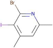 2-Bromo-3-iodo-4,6-dimethylpyridine