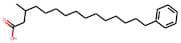15-Phenyl-3-methylpentadecanoic acid
