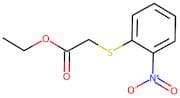 Ethyl 2-nitrophenylmercaptoacetate