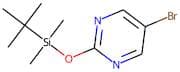 5-Bromo-2-{[(tert-butyl)dimethylsilyl]oxy}pyrimidine
