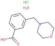 3-(Morpholin-4-ylmethyl)benzoic acid hydrochloride hydrate