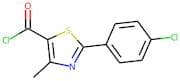 2-(4-Chlorophenyl)-4-methyl-1,3-thiazole-5-carbonyl chloride
