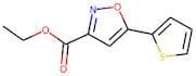 Ethyl 5-(thien-2-yl)isoxazole-3-carboxylate