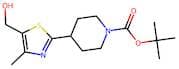 4-[5-(Hydroxymethyl)-4-methyl-1,3-thiazol-2-yl]piperidine, N1-BOC protected