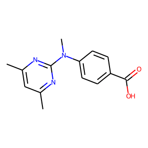 4-[(4,6-Dimethylpyrimidin-2-yl)(methyl)amino]benzoic acid