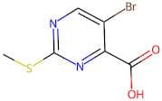 5-Bromo-2-(methylsulphanyl)pyrimidine-4-carboxylic acid