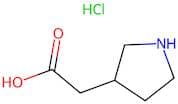 (Pyrrolidin-3-yl)acetic acid hydrochloride